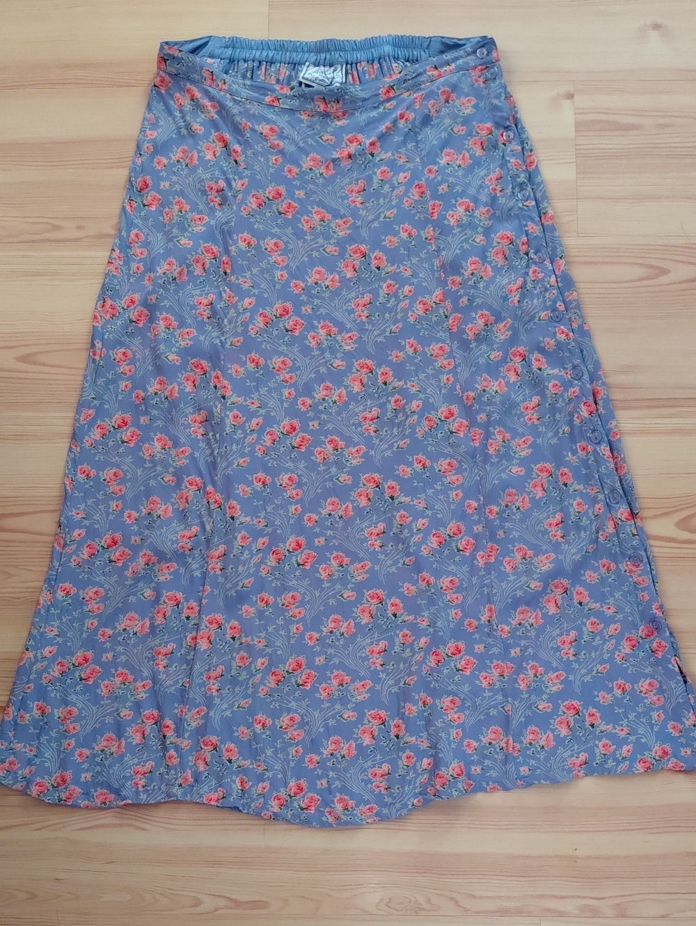 April Cornell Vintage Floral Maxi Skirt